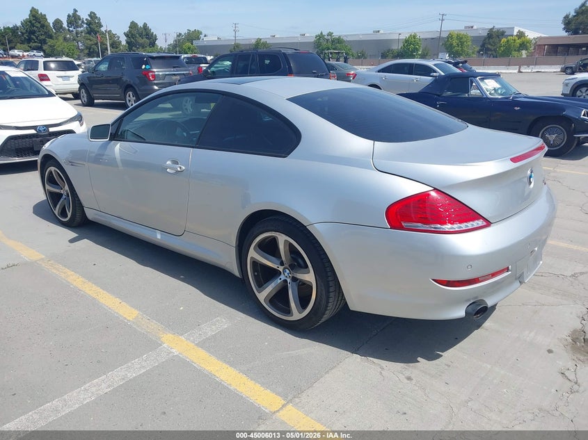 BMW 650I 2009 VIN WBAEA53519CV85204