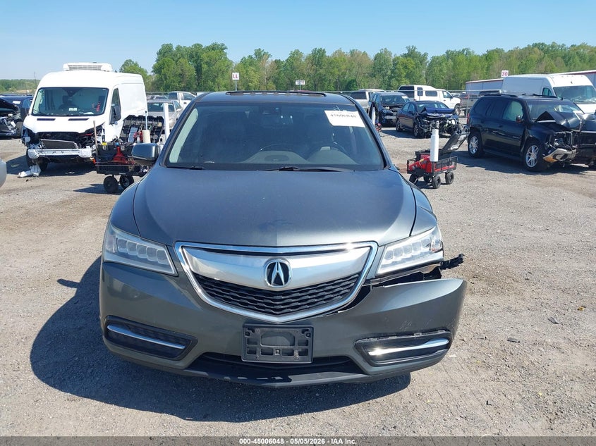 2014 ACURA MDX SPORT UTILITY VEHICLE 3.5L V-6 DI, VVT, 290HP