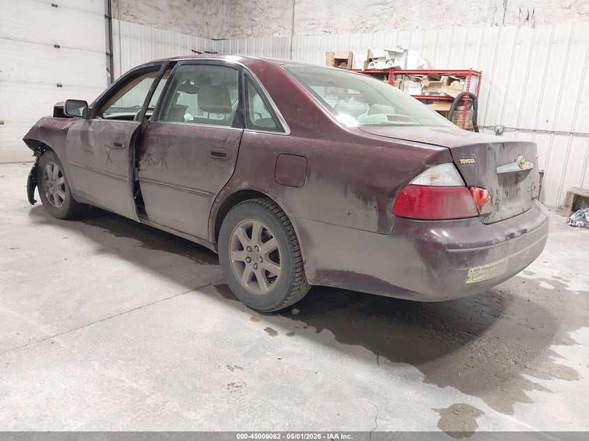 TOYOTA AVALON 2003 VIN 4T1BF28B53U320612