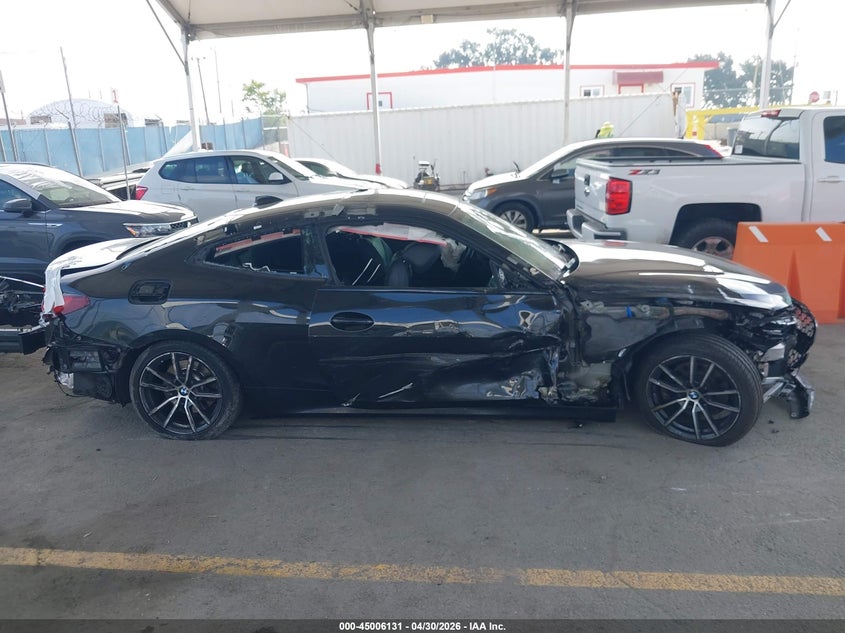 2022 BMW 430I VIN: WBA53AP00NCJ16942 Lot: 45006131