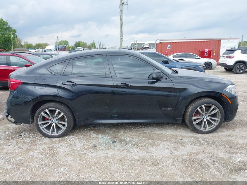 2017 BMW X6 xDrive35I VIN: 5UXKU2C59H0N85008 Lot: 45006188
