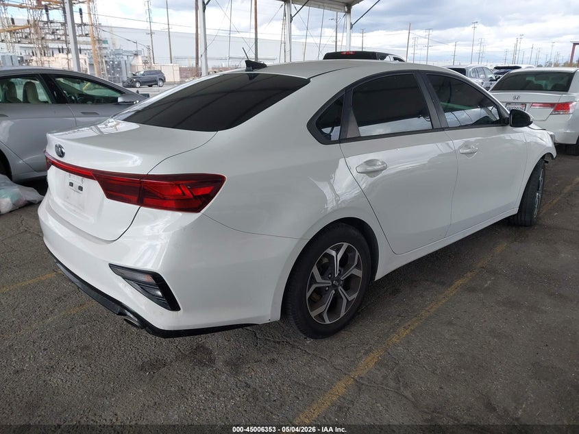 Vin: 03kpf24ad5ke40811, lot: 45503818, kia forte fe/lxs 20194
