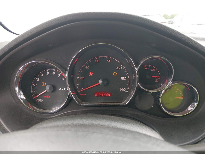 2008 Pontiac G6 VIN: 1G2ZG57B684139971 Lot: 45006454