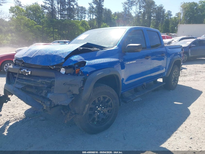 Vin: 1gcpteek5p1147139, lot: 45503981, chevrolet colorado 4wd  short box trail boss 20232