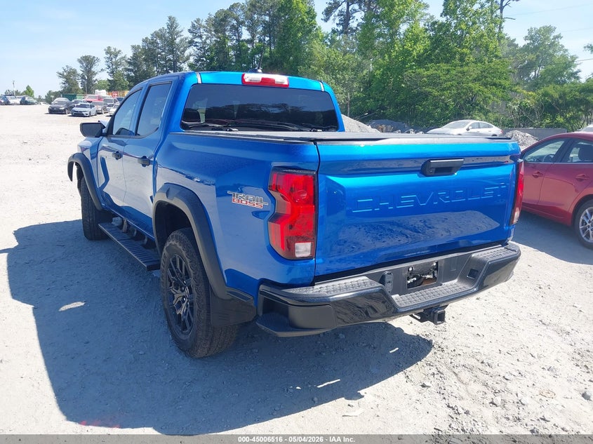 Vin: 1gcpteek5p1147139, lot: 45503981, chevrolet colorado 4wd  short box trail boss 20233