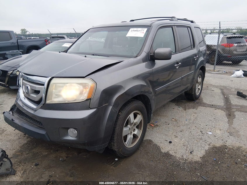 Vin: 5fnyf3h70bb019804, lot: 45504042, honda pilot ex-l 20112