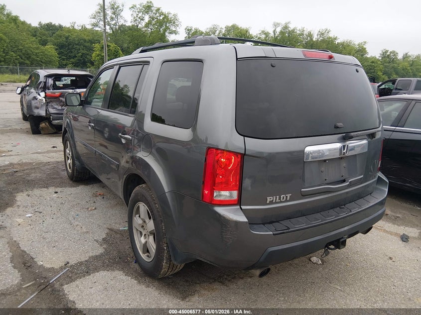 Vin: 5fnyf3h70bb019804, lot: 45504042, honda pilot ex-l 20113
