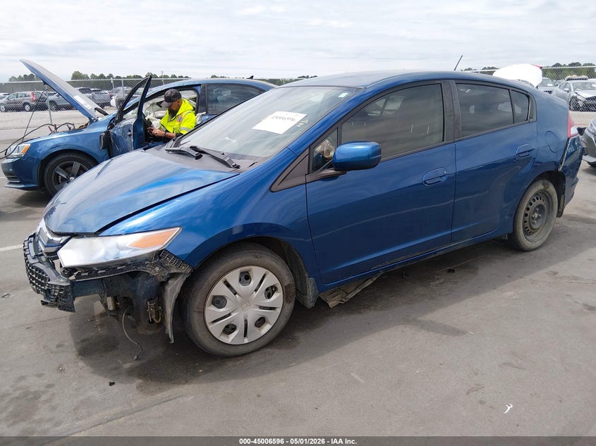Vin: jhmze2h58ds000874, lot: 45504061, honda insight lx 20132