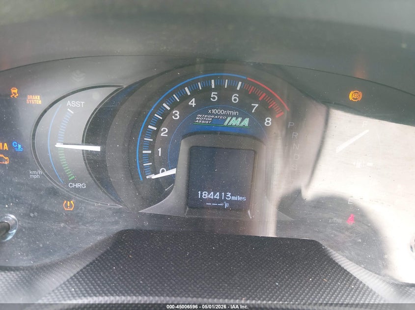 2013 Honda Insight Lx VIN: JHMZE2H58DS000874 Lot: 45006596