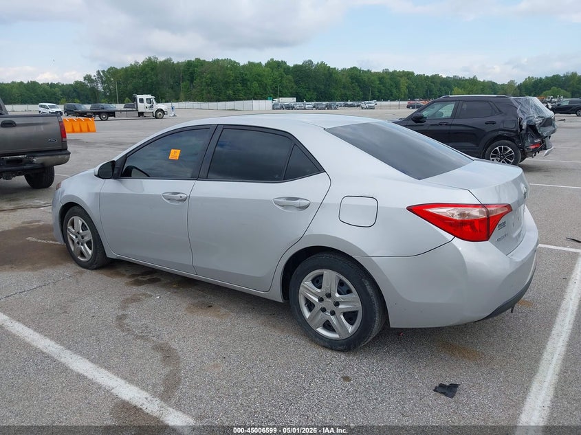 2018 TOYOTA COROLLA SEDAN 1.8L I-4 DOHC, VVT, 132HP