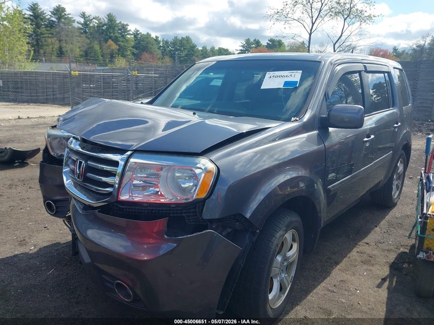 Vin: 5fnyf4h52fb010709, lot: 45504116, honda pilot ex-l 20152