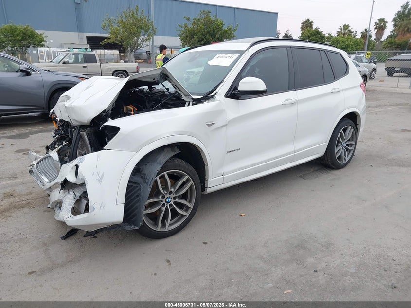 2016 Bmw X3 Xdrive28i 5UXWX9C54G0D95135 photo 1