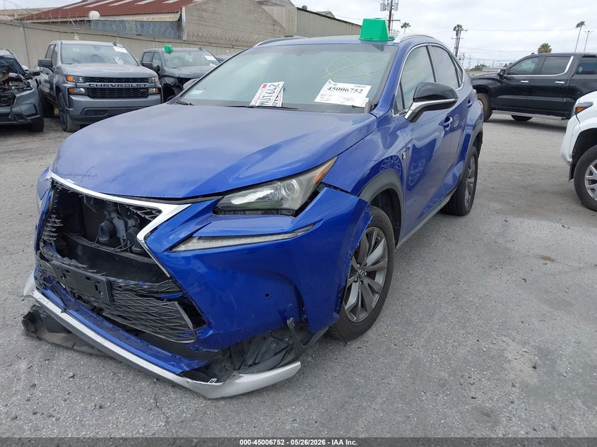 Vin: jtjyarbz5f2015877, lot: 45504218, lexus nx 200t f sport 20152