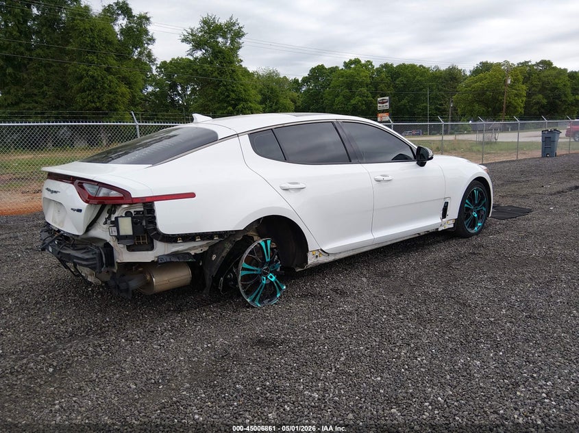 Vin: knae15la2m6087887, lot: 45504326, kia stinger gt-line 20214
