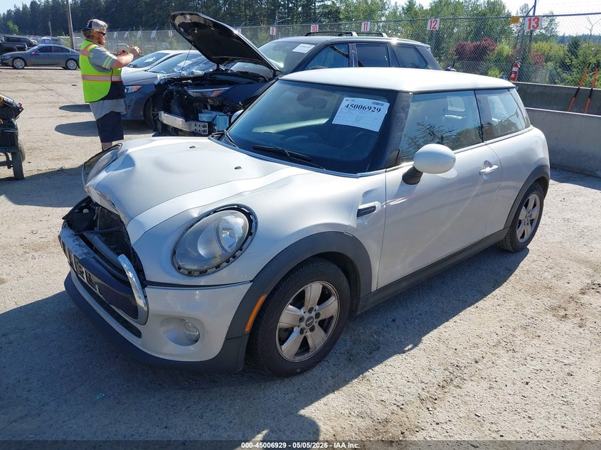 Vin: wmwxp5c58g3b76608, lot: 45504394, mini hardtop cooper 20162