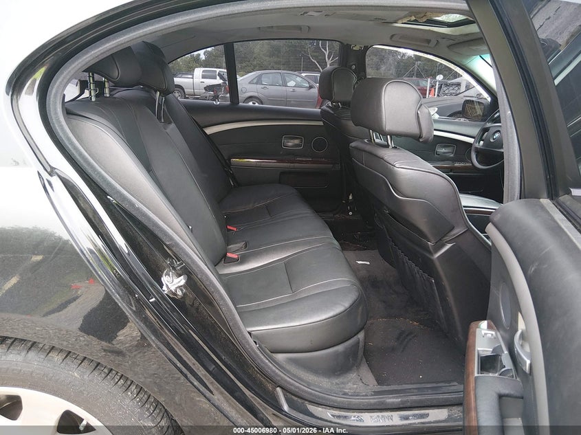 2007 BMW 750I VIN: WBAHL83577DT08881 Lot: 45006980