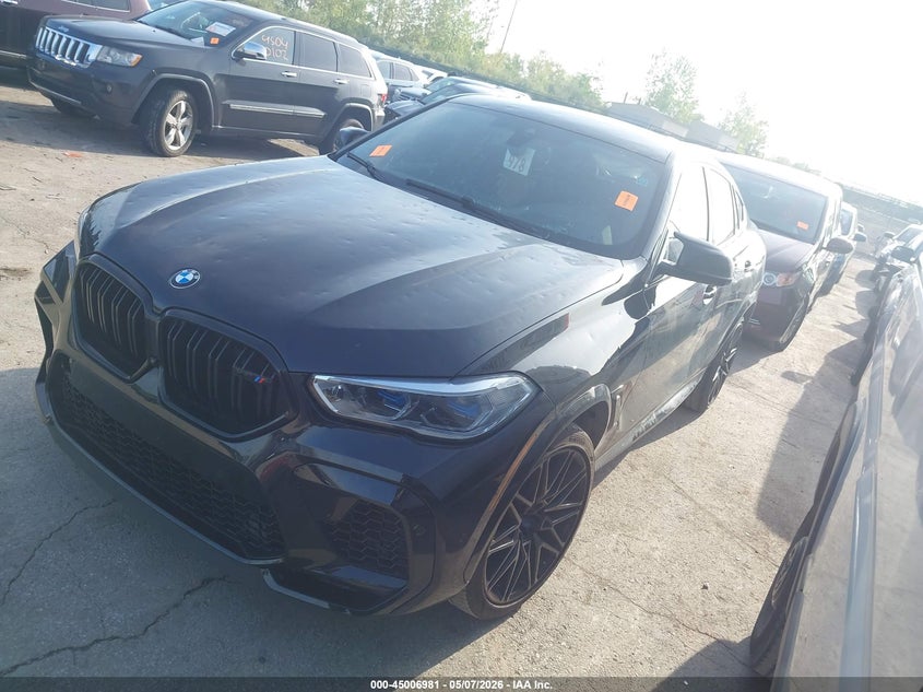 Vin: 5ymcy0c04m9e65183, lot: 45504446, bmw x6 m 20212