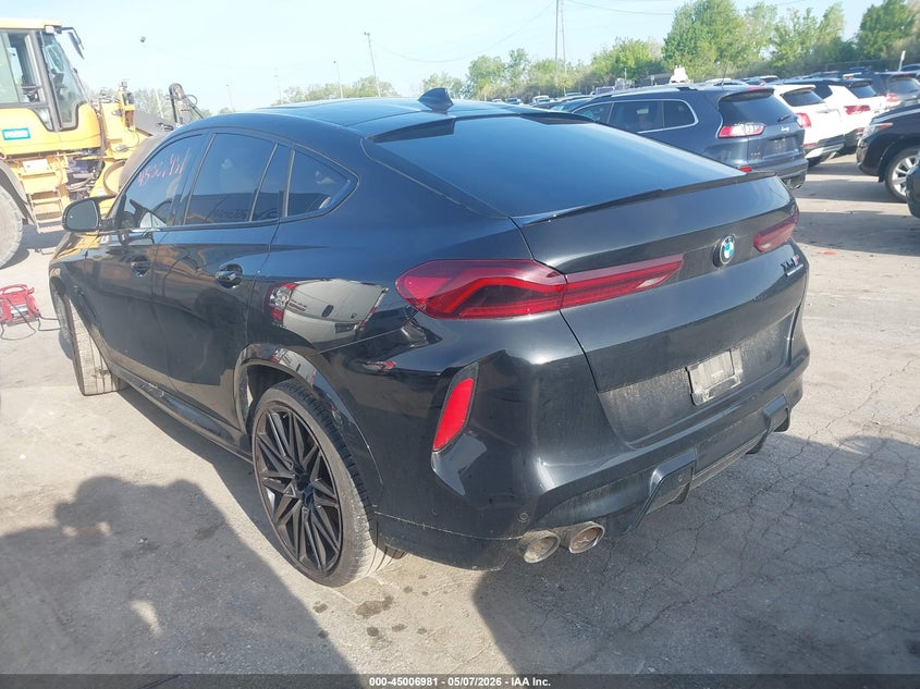 Vin: 5ymcy0c04m9e65183, lot: 45504446, bmw x6 m 20213