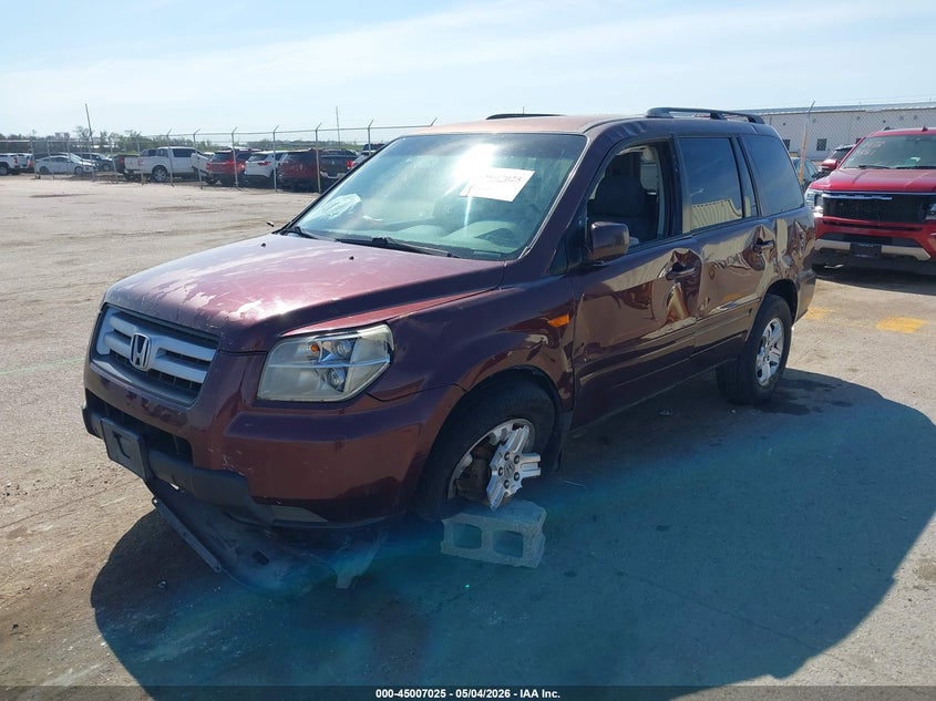 2008 Honda Pilot Vp 5FNYF18278B003858 photo 1
