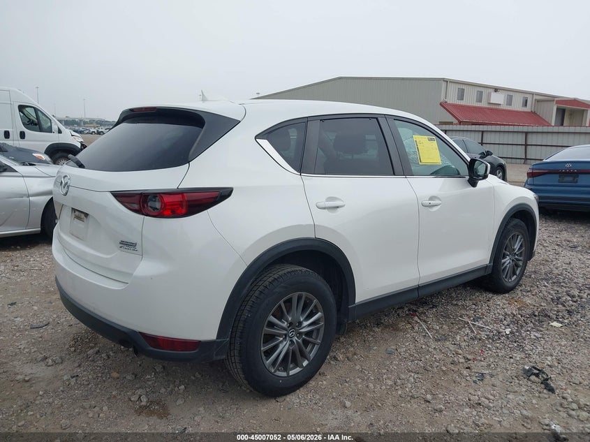 Vin: jm3kfacl5h0195681, lot: 45504517, mazda cx-5 touring 20174
