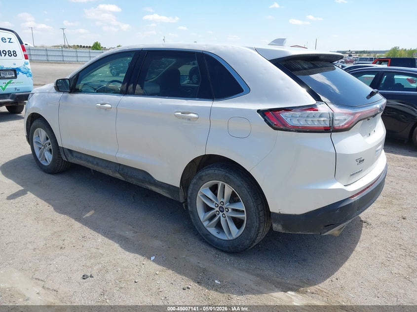 Vin: 2fmpk4j89hbb42020, lot: 45504606, ford edge sel 20173