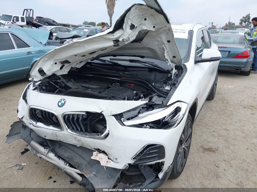 2022 BMW X2 xDrive28I VIN: WBXYJ1C03N5T53329 Lot: 45007190