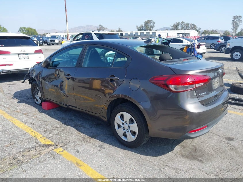 2018 KIA FORTE SEDAN 2.0L I-4 DOHC, VVT, 147HP