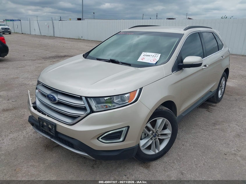 Vin: 2fmpk3j80jbb51706, lot: 45504692, ford edge sel 20182