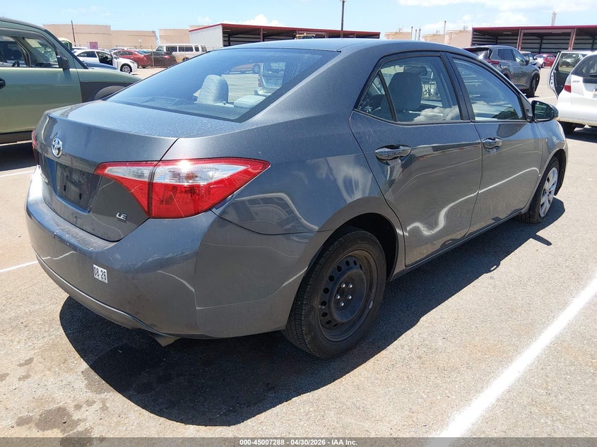 2014 TOYOTA COROLLA auction photo 4