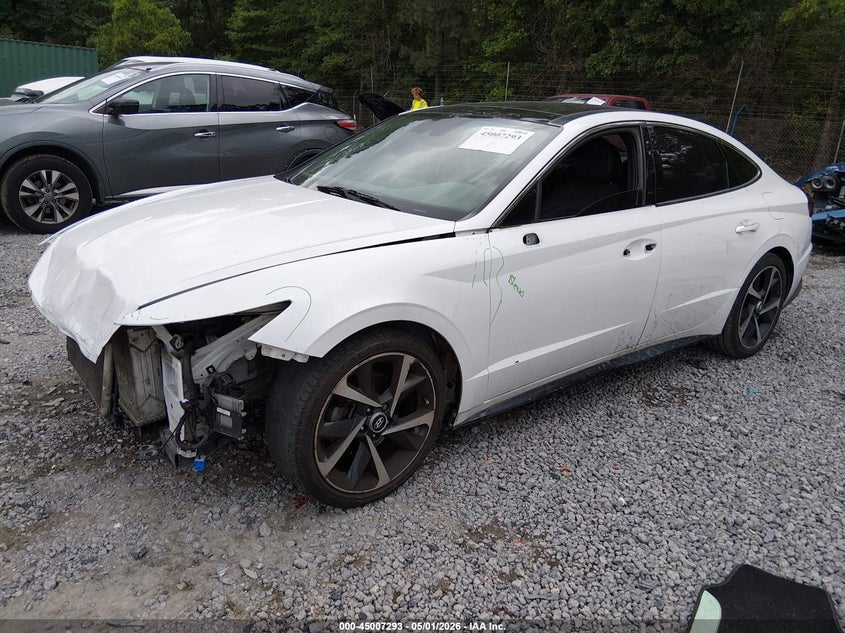 2021 HYUNDAI SONATA 1.6L I-4 DI, DOHC, V(VIN: 5NPEJ4J2XMH120763