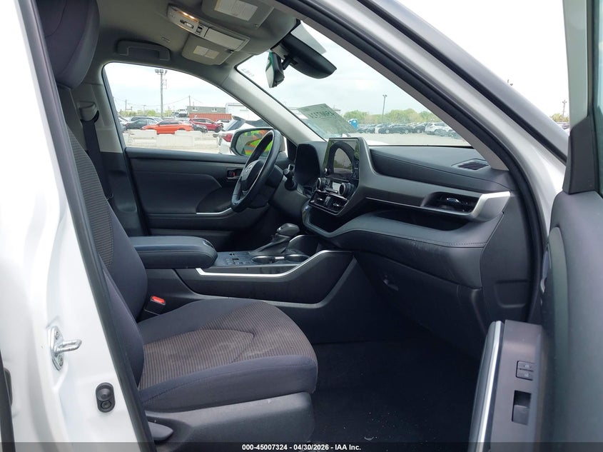 2023 TOYOTA HIGHLANDER SPORT UTILITY VEHICLE 2.4L I-4 DI, DOHC, VVT, TURBO, 265HP