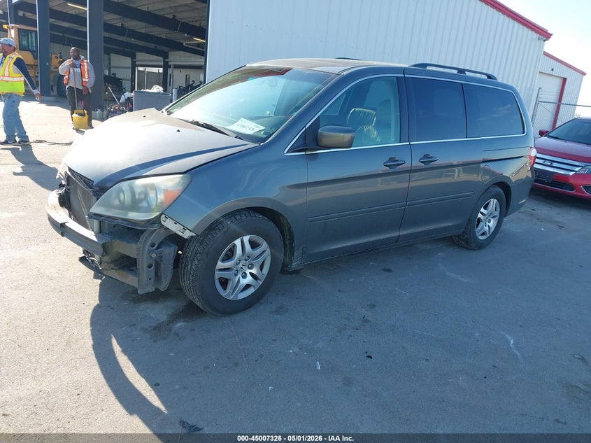 2007 Honda Odyssey Ex-L 5FNRL38687B457675 photo 1