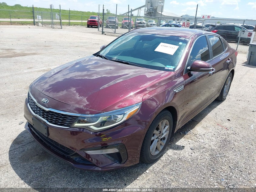 Vin: 5xxgt4l36lg437801, lot: 45504807, kia optima lx 20202