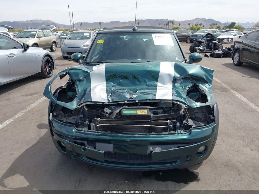 2009 MINI COOPER CABRIO 1.6L I-4 DOHC, VVT, 118HP