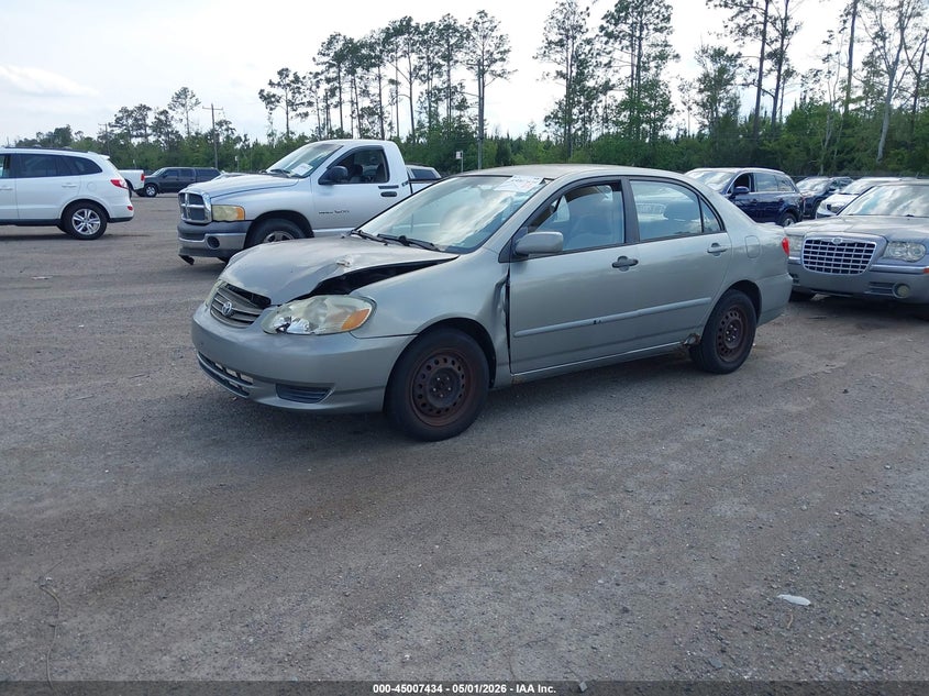 2003 Toyota Corolla Ce/Le JTDBR32E530040197 photo 1