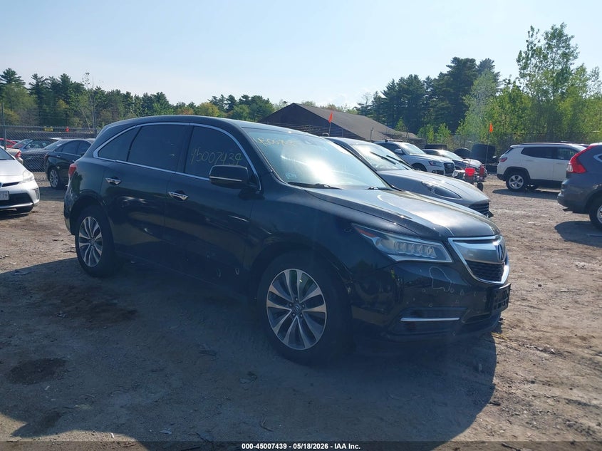 2015 ACURA MDX TECHNOLOGY PACKAGE