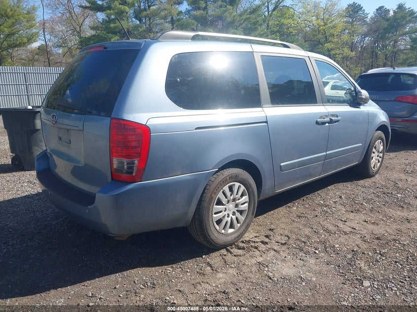 Vin: kndmg4c71c6500019, lot: 45504953, kia sedona lx 20124