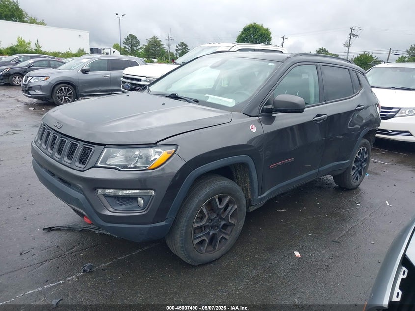 2019 Jeep Compass Trailhawk 4x4 3C4NJDDB3KT744753 photo 1