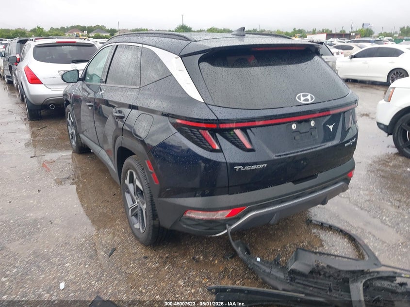 2022 HYUNDAI TUCSON HYBRID auction photo 3