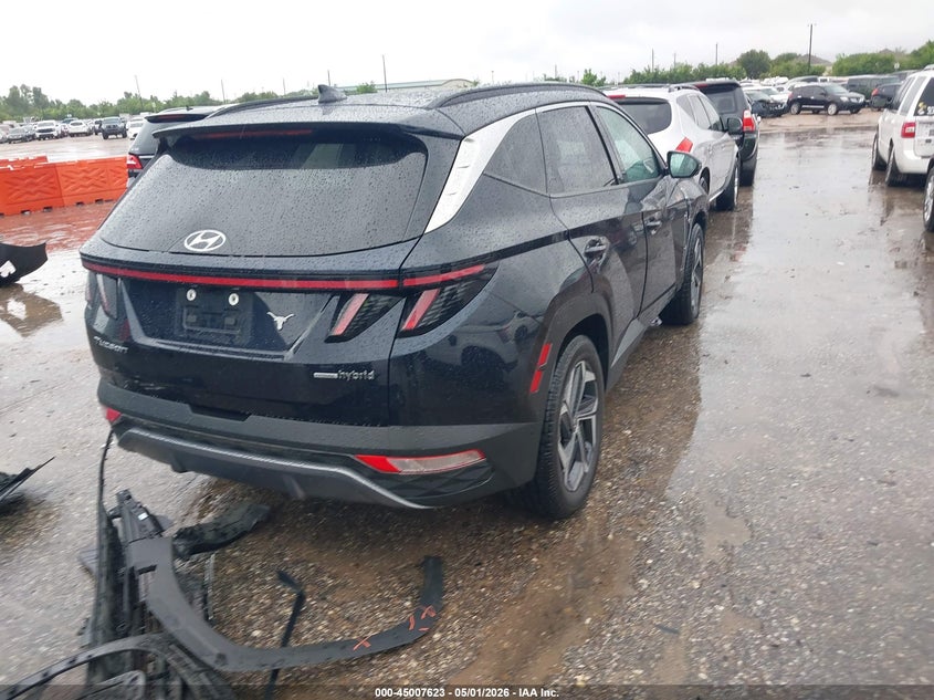 2022 HYUNDAI TUCSON HYBRID auction photo 4