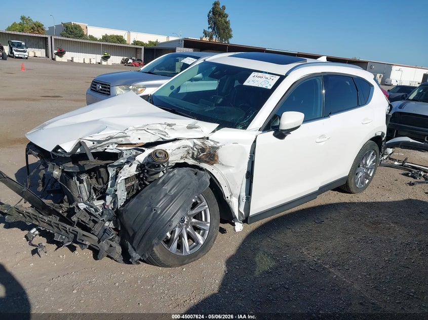 Vin: jm3kfadm6k1511596, lot: 45505089, mazda cx-5 grand touring 20192