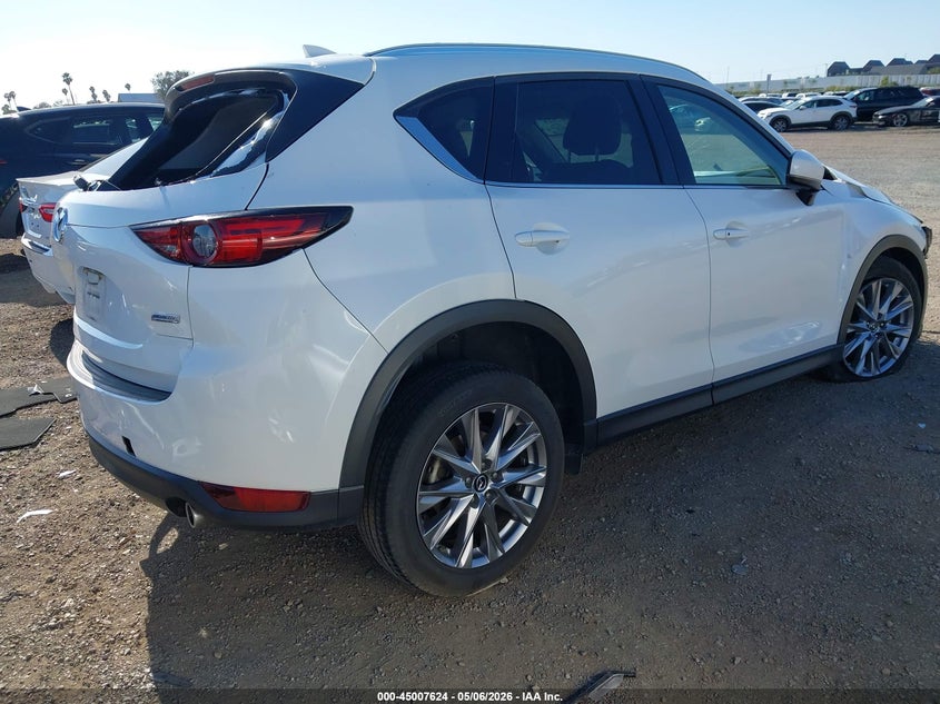 Vin: jm3kfadm6k1511596, lot: 45505089, mazda cx-5 grand touring 20194