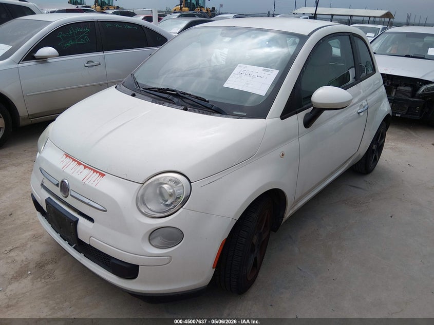 2013 Fiat 500 Pop 3C3CFFAR6DT544916 photo 1