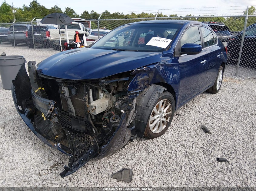 2019 Nissan Sentra Sv 3N1AB7APXKY261182 photo 1
