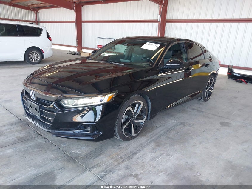 VIN 1HGCV1F34NA065796 2022 HONDA ACCORD SPORT