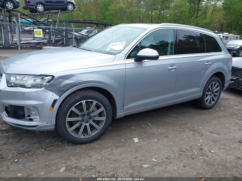 Vin: wa1laaf74kd012579, lot: 45505204, audi q7 55 premium/55 se premium 20192