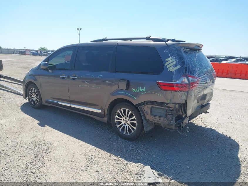 Vin: 5tdyz3dc0ls072641, lot: 45505207, toyota sienna xle premium 20203