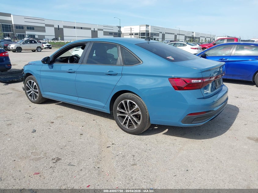 Vin: 3vwbx7bu5sm032775, lot: 45505223, volkswagen jetta 1.5t sport 20253
