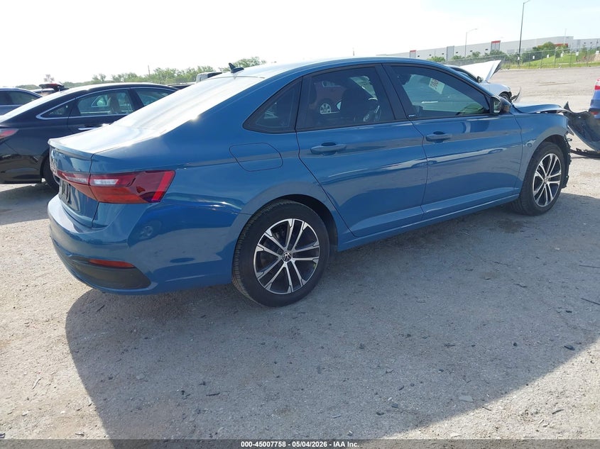 Vin: 3vwbx7bu5sm032775, lot: 45505223, volkswagen jetta 1.5t sport 20254