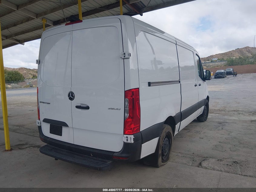 Vin: w1y4kbhy3rt189140, lot: 45505241, mercedes-benz sprinter 2500 standard roof 4-cyl diesel 20244